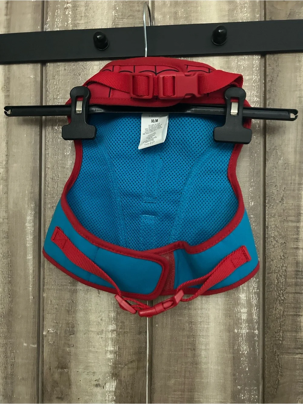 Spider-Man dog harness, M.